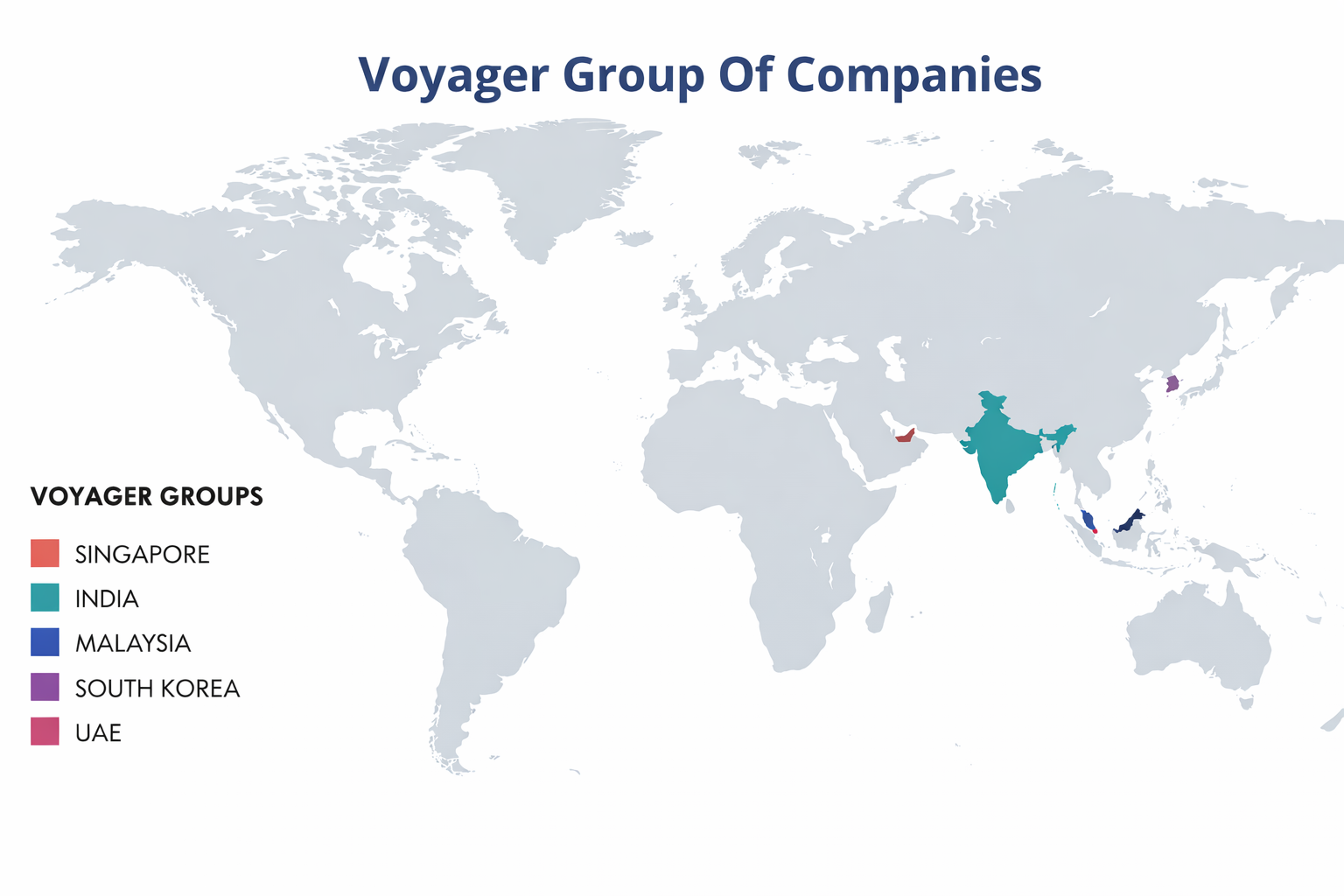 Voyager Group of Companies – Global Presence