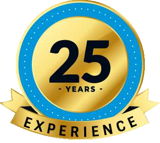 25 Years Experience